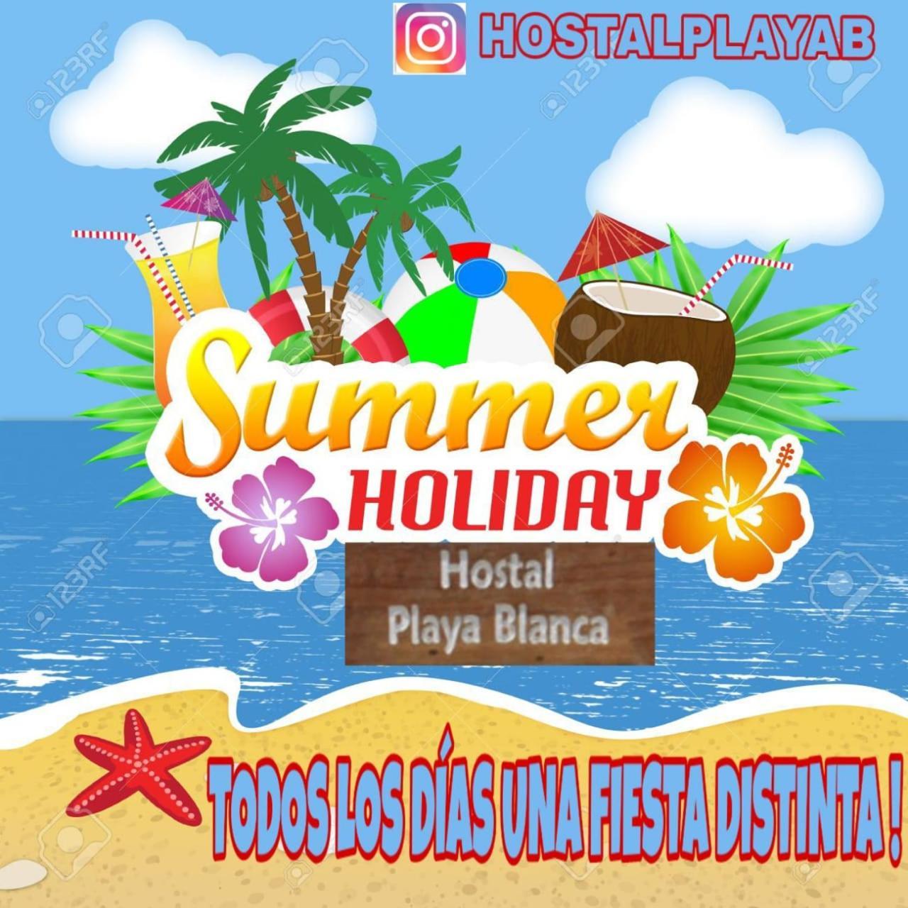 Hostal פלאיה בלנקה מראה חיצוני תמונה